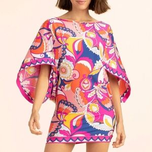 Trina Turk Sevilla Tunic Cover Up Dress Size L NWT $152